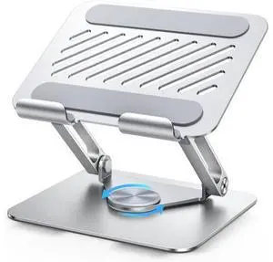 UGREEN Tablet Stand Holder for Desk with 360° Rotating Base Aluminum Dual Rod Support Adjustable Home Office Accessories Compatible with iPad Pro 13 12 11 Air Mini 5 4 3 Phone E-Reader Silver UGREEN Tablet Stand Holder for Desk with 360° Rotating Base Aluminum Dual Rod Support Adjustable Home Office Accessories Compatible with iPad Pro 13 12 11 Air Mini 5 4 3 Phone E-Reader Silver