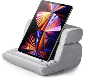 UGREEN Tablet Pillow Stand for Lap Soft Holder Bed with 3 Viewing Angles Adjustable Home Office Accessories Compatible with iPad Pro 13 12 11 10.5 Air Mini 5 4 3 2 Phone 16 15 14 E-Reader Grey UGREEN Tablet Pillow Stand for Lap Soft Holder Bed with 3 Viewing Angles Adjustable Home Office Accessories Compatible with iPad Pro 13 12 11 10.5 Air Mini 5 4 3 2 Phone 16 15 14 E-Reader Grey