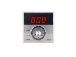 Pointer Temperature Controller K Type E Type Digital Thermostat TED-2001/TEL72-9001X 400 Celsius 220VAC 72*72mm ( Color : TEL72 9001X Type K ) Pointer Temperature Controller K Type E Type Digital Thermostat TED-2001/TEL72-9001X 400 Celsius 220VAC 72*72mm ( Color : TEL72 9001X Type K )