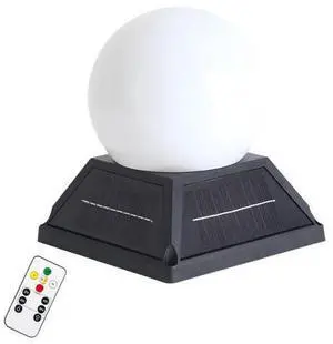 Solar Post Light, Moon Pillar Light for Outdoor Fence, Garden, Patio, Yard, 4.7 in Head Design, Dusk to, 3000K Warm White Solar Post Light, Moon Pillar Light for Outdoor Fence, Garden, Patio, Yard, 4.7 in Head Design, Dusk to, 3000K Warm White