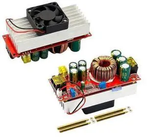 1500W DC-DC Step-up Boost Converter 10-60V to 12-90V 30A Constant Current Power Supply Module LED Driver Voltage Power Converter New 1500W DC-DC Step-up Boost Converter 10-60V to 12-90V 30A Constant Current Power Supply Module LED Driver Voltage Power Converter New