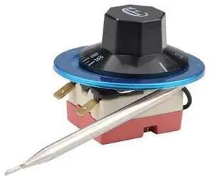 30-85 Degree Celsius NC 2 Pin Adjust Knob Temperature Controller Capillary Thermostat Switch Oven Water Heater 30-85 Degree Celsius NC 2 Pin Adjust Knob Temperature Controller Capillary Thermostat Switch Oven Water Heater