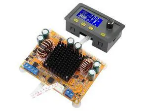 Power Supply Converter - DC DC Adjustable 5A LCD Digital Automatic Step up Step Down Voltage Module - 6V - 32V to 0-30V with 160W Maximum Power and High Conversion Rate up to 95 Power Supply Converter - DC DC Adjustable 5A LCD Digital Automatic Step up Step Down Voltage Module - 6V - 32V to 0-30V with 160W Maximum Power and High Conversion Rate up to 95