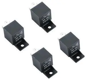 JD1912 Automotive Relay 12V 40A 4-Pin for Cars Trucks Vans Motorcycles Boats Switches Diesel Engines Starters(12V-40A-4Pin-4pcs) JD1912 Automotive Relay 12V 40A 4-Pin for Cars Trucks Vans Motorcycles Boats Switches Diesel Engines Starters(12V-40A-4Pin-4pcs)