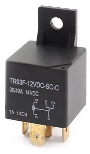 DC 12V 5 Pins SPDT Automotive Relay for Car Motorbike Boat 2PCS DC 12V 5 Pins SPDT Automotive Relay for Car Motorbike Boat 2PCS