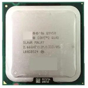 CPU Core2 Quad Processor Q9450 (12M Cache, 2.66 GHz, 1333 MHz FSB) forLGA775 Desktop CPU 2 Working Properly Desktop Processor CPU Core2 Quad Processor Q9450 (12M Cache, 2.66 GHz, 1333 MHz FSB) forLGA775 Desktop CPU 2 Working Properly Desktop Processor