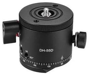 DH-55D HDR Panorama with Indexing Rotator Tripod CNC Aluminum Alloy 15kg Load Professional Panoramic Camera Base with Convertible Screws DH-55D HDR Panorama with Indexing Rotator Tripod CNC Aluminum Alloy 15kg Load Professional Panoramic Camera Base with Convertible Screws