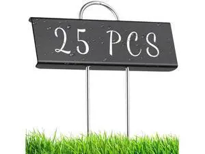 Gardens Yards Plant Areas, Metal Plant Labels 25-Pack, Reusable Nursery Tags for Plants, Easy Writing Smooth Surface, Metal Material Sturdy, Weatherproof Garden Markers Gardens Yards Plant Areas, Metal Plant Labels 25-Pack, Reusable Nursery Tags for Plants, Easy Writing Smooth Surface, Metal Material Sturdy, Weatherproof Garden Markers