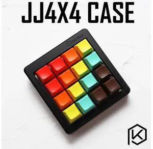 Anodized Aluminium case for jj4x4 jj16 jjcustom keyboard acrylic panels stalinite diffuser can support Rotary brace support Anodized Aluminium case for jj4x4 jj16 jjcustom keyboard acrylic panels stalinite diffuser can support Rotary brace support