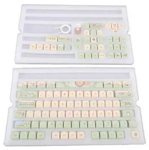 PBT Keycaps, 112 Key Mechanical Keyboard Keycap Set, Profile Keycaps with 9mm MCA Height & Full Five Sided Sublimation, Compatible with 61 to 108 Layout Keyboards PBT Keycaps, 112 Key Mechanical Keyboard Keycap Set, Profile Keycaps with 9mm MCA Height & Full Five Sided Sublimation, Compatible with 61 to 108 Layout Keyboards