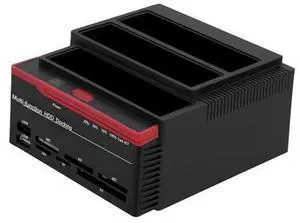 Vszerda USB 3.0 to SATA Dual Bay Hard Drive Docking Station - Support 2.5 inch and 3.5 inch IDE Hard Drive, Offline Clone Reader, Dual Bay HDD Docking Station (US) Vszerda USB 3.0 to SATA Dual Bay Hard Drive Docking Station - Support 2.5 inch and 3.5 inch IDE Hard Drive, Offline Clone Reader, Dual Bay HDD Docking Station (US)