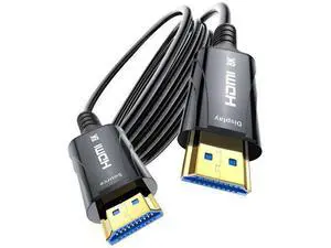 Vszerda 8K Fiber Optic HDMI Cable 65FT - HDMI Cable 48Gbps,High-Speed HDMI Cord,Supports 8K 60Hz,4K120Hz,HDR/eARC/HDCP 2.2&2.3,Compatiblefor Monitor,Projector,HDTV and DVD Player Vszerda 8K Fiber Optic HDMI Cable 65FT - HDMI Cable 48Gbps,High-Speed HDMI Cord,Supports 8K 60Hz,4K120Hz,HDR/eARC/HDCP 2.2&2.3,Compatiblefor Monitor,Projector,HDTV and DVD Player