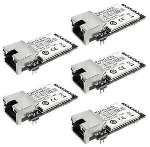 Vszerda 5/10PCS Eport-E20 Network Server Port FreeRTOS TTL Serial to Ethernet Embedded Module DHCP 3.3V DHCP TCP IP Telnet Converter MCU (5pcs) Vszerda 5/10PCS Eport-E20 Network Server Port FreeRTOS TTL Serial to Ethernet Embedded Module DHCP 3.3V DHCP TCP IP Telnet Converter MCU (5pcs)