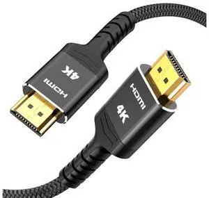 Vszerda 4K Long HDMI Cable 50FT/15M, High Speed 18Gbps 2.0 Braided Cord-Supports (1080P 30Hz) HDR,Video Ultra HD 1080p 3D HDCP 2.2 ARC-Compatible with PS4/3 Roku TV/HDTV/PS5/Blu-ray Vszerda 4K Long HDMI Cable 50FT/15M, High Speed 18Gbps 2.0 Braided Cord-Supports (1080P 30Hz) HDR,Video Ultra HD 1080p 3D HDCP 2.2 ARC-Compatible with PS4/3 Roku TV/HDTV/PS5/Blu-ray