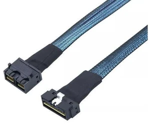 Vszerda SAS4.0 PCIE Slimline LP Low Profile SFF-8654 8i to SFF-8643 8i 36P Adapter Cable 80CM Vszerda SAS4.0 PCIE Slimline LP Low Profile SFF-8654 8i to SFF-8643 8i 36P Adapter Cable 80CM