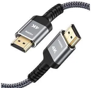 Vszerda 4K Long HDMI Cable 50FT, High Speed 18Gbps 2.0 Braided Cord-Supports (1080P 30Hz HDR,Video Ultra HD 1080p 3D HDCP 2.2 ARC-Compatible with PS4/3 Roku TV/HDTV/PS5/Blu-ray Vszerda 4K Long HDMI Cable 50FT, High Speed 18Gbps 2.0 Braided Cord-Supports (1080P 30Hz HDR,Video Ultra HD 1080p 3D HDCP 2.2 ARC-Compatible with PS4/3 Roku TV/HDTV/PS5/Blu-ray