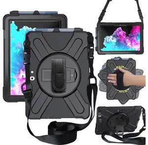 BONAEVER Case for Microsoft Surface Go 4 10.5 Inch 2023 / Surface Go 3 10.5 inch 2021 / Surface Go 2 10.5 inch 2020 / Surface Go 10 inch 2018 with with Pen Holder Shoulder Strap BONAEVER Case for Microsoft Surface Go 4 10.5 Inch 2023 / Surface Go 3 10.5 inch 2021 / Surface Go 2 10.5 inch 2020 / Surface Go 10 inch 2018 with with Pen Holder Shoulder Strap