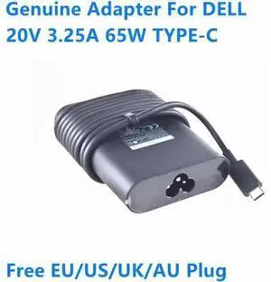 20V 3.25A 65W TYPE-C HA65NM170 LA65NM170 Power Supply AC Adapter For DELL XPS 13 9370 9380 Latitude 5580 Laptop Charger 20V 3.25A 65W TYPE-C HA65NM170 LA65NM170 Power Supply AC Adapter For DELL XPS 13 9370 9380 Latitude 5580 Laptop Charger