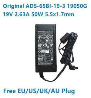 19V 2.63A 50W 5.5x1.7mm ADS-65BI-19-3 Power Supply AC Adapter Charger For APD DA-50F19 ACER HP 2711X 2511X LED MONITOR 19V 2.63A 50W 5.5x1.7mm ADS-65BI-19-3 Power Supply AC Adapter Charger For APD DA-50F19 ACER HP 2711X 2511X LED MONITOR