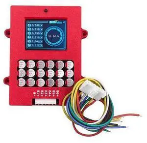 wusu Heltec4 series, 6 series, 8 series three-terminal lithium iron phosphate lithium titanate lithium battery active balancing instrument with voltage display wusu Heltec4 series, 6 series, 8 series three-terminal lithium iron phosphate lithium titanate lithium battery active balancing instrument with voltage display