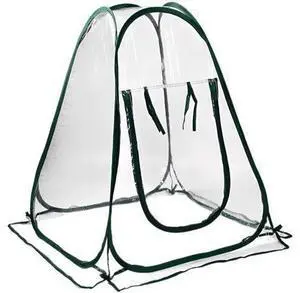 Foldable Mini Greenhouse, Seed Starting Greenhouse with Metal Frame and Transparent Cover, Plant Protection for Balcony Garden Outdoor Foldable Mini Greenhouse, Seed Starting Greenhouse with Metal Frame and Transparent Cover, Plant Protection for Balcony Garden Outdoor