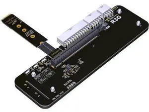 Vszerda M.2 Key M NVMe External Graphics Card Stand Bracket R43SG 64Gbs with PCIe4.0 x4 Riser Cable 25cm 50cm for Graphics Card After 1660 (R43SG 50CM) Vszerda M.2 Key M NVMe External Graphics Card Stand Bracket R43SG 64Gbs with PCIe4.0 x4 Riser Cable 25cm 50cm for Graphics Card After 1660 (R43SG 50CM)
