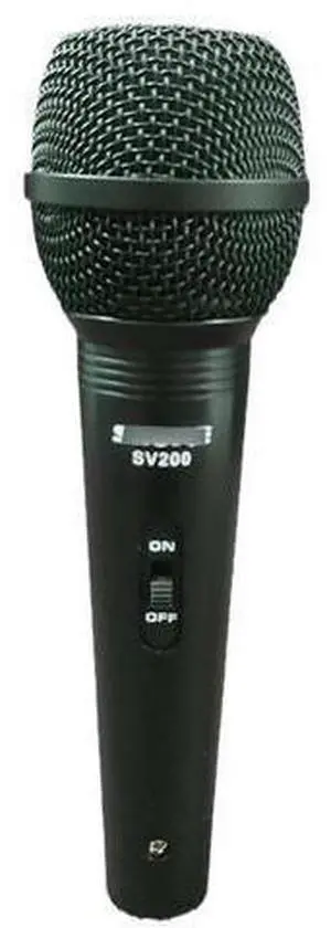 SV200 Wired Microphone Professional Dynamic Microphone for Stage Performances, Karaoke Hosting and Live Streaming SV200 Wired Microphone Professional Dynamic Microphone for Stage Performances, Karaoke Hosting and Live Streaming