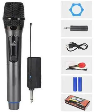 Wireless microphone charging kit - suitable for two devices, suitable for stage use, home use, KTV, outdoor use, audio system for conferences and performances. blue-One after another Wireless microphone charging kit - suitable for two devices, suitable for stage use, home use, KTV, outdoor use, audio system for conferences and performances. blue-One after another