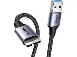UGREEN Micro USB 3.0 Cable, USB 3.0 A to Micro B Cord Nylon Braided External Hard Drive Cable Compatible with Samsung Galaxy S5, Note 3/Pro 12.2, Western Digital, Toshiba, My Passport, etc 3.3FT 0.8FT UGREEN Micro USB 3.0 Cable, USB 3.0 A to Micro B Cord Nylon Braided External Hard Drive Cable Compatible with Samsung Galaxy S5, Note 3/Pro 12.2, Western Digital, Toshiba, My Passport, etc 3.3FT 0.8FT