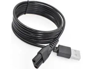 Charger Cord Fit for Manscaped Lawn Mower 3.0/2.0 Electric Groin Hair Trimmer Replacement Charging Cable Power Cord Adapter Charger Cord Fit for Manscaped Lawn Mower 3.0/2.0 Electric Groin Hair Trimmer Replacement Charging Cable Power Cord Adapter