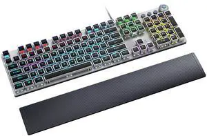 wusu F2088 Retro Steam-Punk Mechanical Keyboard for Gaming on Desktop Computer with Blue Switches wusu F2088 Retro Steam-Punk Mechanical Keyboard for Gaming on Desktop Computer with Blue Switches