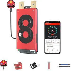 DALY Smart BMS 4S-16S 40A-500A con módulo WiFi y placa de protección de comunicación CAN 485 para paquete de batería de litio LifePO4 (Smart BMS 8S 24V, 150A) DALY Smart BMS 4S-16S 40A-500A con módulo WiFi y placa de protección de comunicación CAN 485 para paquete de batería de litio LifePO4 (Smart BMS 8S 24V, 150A)