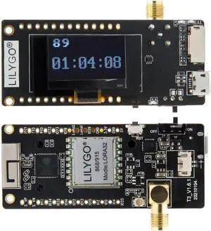 LoRa32 915Mhz ESP32 Development Board OLED 0.96 Inch SD Card BLE WiFi TTGO Paxcounter Module LoRa32 915Mhz ESP32 Development Board OLED 0.96 Inch SD Card BLE WiFi TTGO Paxcounter Module