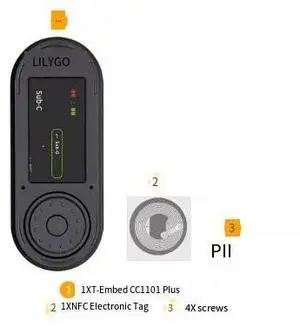 T-Embed-CC1101 ESP32-S3 1.9-inch LCD PN532 module development board T-Embed-CC1101 black casing K230-A T-Embed-CC1101 ESP32-S3 1.9-inch LCD PN532 module development board T-Embed-CC1101 black casing K230-A