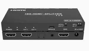 Professional audio and video converter, distributor, network extensioner, digitalized operating room expert,1x2 4K60 HDMI Distributor with Audio De-Embedding and Video Scaling Professional audio and video converter, distributor, network extensioner, digitalized operating room expert,1x2 4K60 HDMI Distributor with Audio De-Embedding and Video Scaling