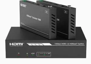Professional audio and video converter, distributor, network transmission extender, digital operating room expert,
1 input 2 output 4K 60 network transmission distributor, HDBaseT 150-meter extension Professional audio and video converter, distributor, network transmission extender, digital operating room expert,
1 input 2 output 4K 60 network transmission distributor, HDBaseT 150-meter extension