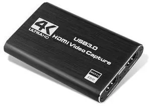 wusu 4K high-definition HDMI to USB 3.0 capture box without driver - HDMI video capture card with 2 ports for live streaming and recording wusu 4K high-definition HDMI to USB 3.0 capture box without driver - HDMI video capture card with 2 ports for live streaming and recording