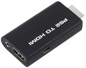 wusu PS2 to HDMI Converter - PS2 to HDMI Video Adapter - Game Console Interface Converter wusu PS2 to HDMI Converter - PS2 to HDMI Video Adapter - Game Console Interface Converter