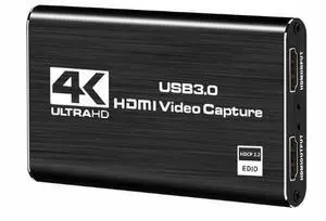 wusu 3.0 USB capture card, HDMI 4K video capture card, game capture, live streaming recording capture card wusu 3.0 USB capture card, HDMI 4K video capture card, game capture, live streaming recording capture card