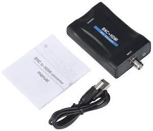 wusu BNC to HDMI High-Definition Converter - BNC to HDMI Adapter for 1080P Video Conversion wusu BNC to HDMI High-Definition Converter - BNC to HDMI Adapter for 1080P Video Conversion
