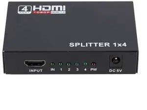 wusu HDMI splitter with four outputs HDMI four-way video splitter HDMI multi-screen device with one output and four inputs wusu HDMI splitter with four outputs HDMI four-way video splitter HDMI multi-screen device with one output and four inputs