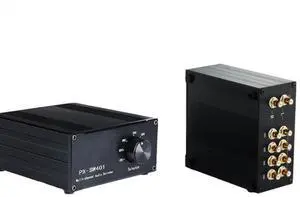 wusu Microphone sound card mixer balance interface cardan audio switch selector 2-in 1-out AB switcher 4-input 1-output switcher wusu Microphone sound card mixer balance interface cardan audio switch selector 2-in 1-out AB switcher 4-input 1-output switcher