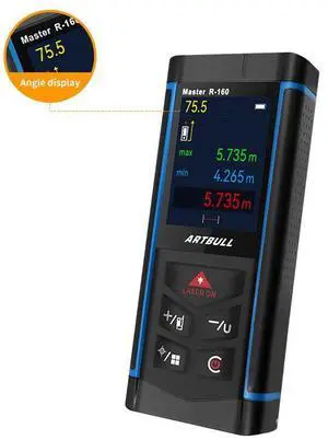 wusu Red Light Laser Rangefinder - Rechargeable with Camera - Outdoor Rangefinder - Electronic Level - 160m Range wusu Red Light Laser Rangefinder - Rechargeable with Camera - Outdoor Rangefinder - Electronic Level - 160m Range