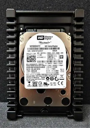 WD5000HHTZ Wester/n Digital VELOCIRAPTOR 500GB 10K 6G/s 64MB 3.5" SATA Hard Drive WD5000HHTZ Wester/n Digital VELOCIRAPTOR 500GB 10K 6G/s 64MB 3.5" SATA Hard Drive