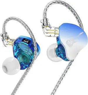4-Sound Profile IEM Earphones, 10mm Dual Magnetic Drivers, Wired Gaming Earbuds with Deep Bass 4-Sound Profile IEM Earphones, 10mm Dual Magnetic Drivers, Wired Gaming Earbuds with Deep Bass