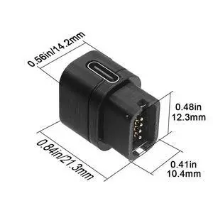 EC300 charging cable mini version EC300 to type-C adapter with di2 metal snap-on suitable for 12-speed di2 EC300 charging cable mini version EC300 to type-C adapter with di2 metal snap-on suitable for 12-speed di2