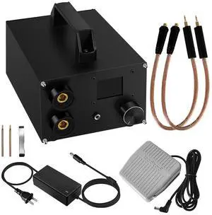 Super capacitor integrated digital spot welding machine, ready for use. Portable 18650 nickel battery handheld with built-in power supply. Super capacitor integrated digital spot welding machine, ready for use. Portable 18650 nickel battery handheld with built-in power supply.