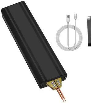 Portable handheld battery spot welding machine for 18650 lithium batteries, welding of nickel sheets and nickel strips, aluminum oxide copper welding tip Portable handheld battery spot welding machine for 18650 lithium batteries, welding of nickel sheets and nickel strips, aluminum oxide copper welding tip