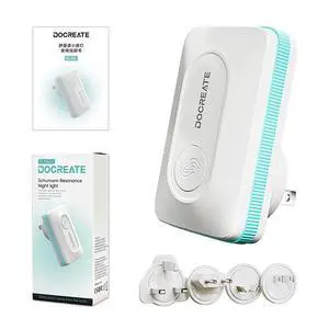 SL06 Schumann Wave Generator Night Light with Low-Bright Soft Light for Relaxing Sleep - Dual Function 7.83Hz Sine Wave SL06 Schumann Wave Generator Night Light with Low-Bright Soft Light for Relaxing Sleep - Dual Function 7.83Hz Sine Wave