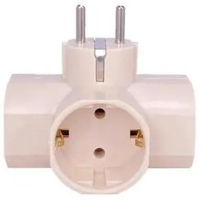 Type Conversion Plug 1 TO 3 Way EU Standard Power Adapter Socket 16A Travel Plugs AC 250V Type Conversion Plug 1 TO 3 Way EU Standard Power Adapter Socket 16A Travel Plugs AC 250V